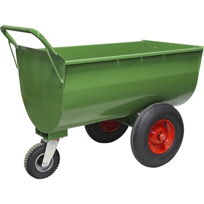 kaiserkraft Muldenwagen, Luftreifen, LxH 1000 x 750 mm, 200 l kaiserkraft Muldenwagen, Luftreifen, LxH 1000 x 750 mm, 200 l