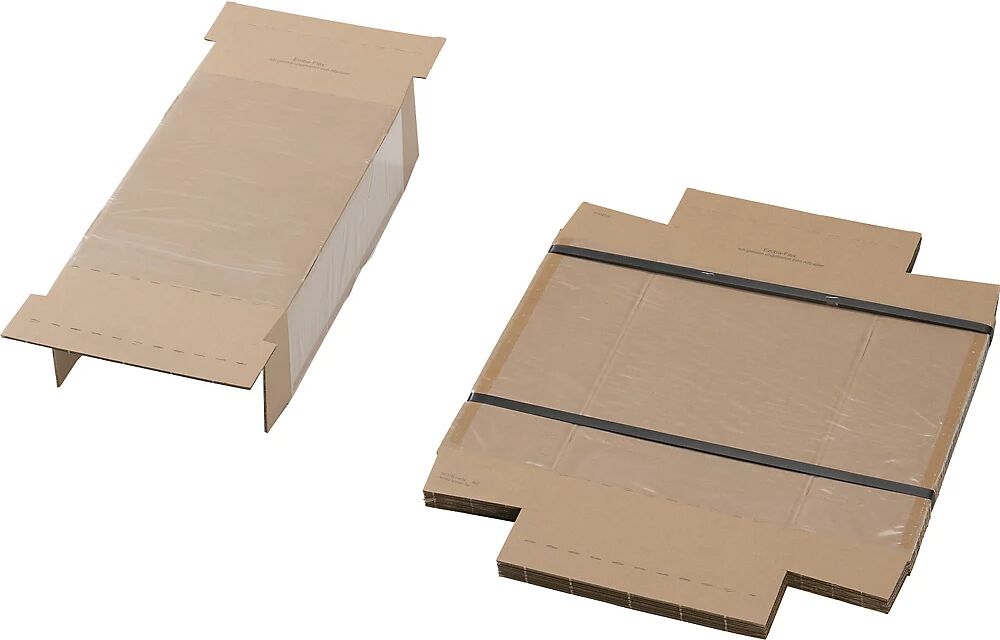 Fixierverpackung mit Fixiereinlage und Umkarton, VE 25 Stk für Packmaß LxBxH 300 x 200 x 100 mm