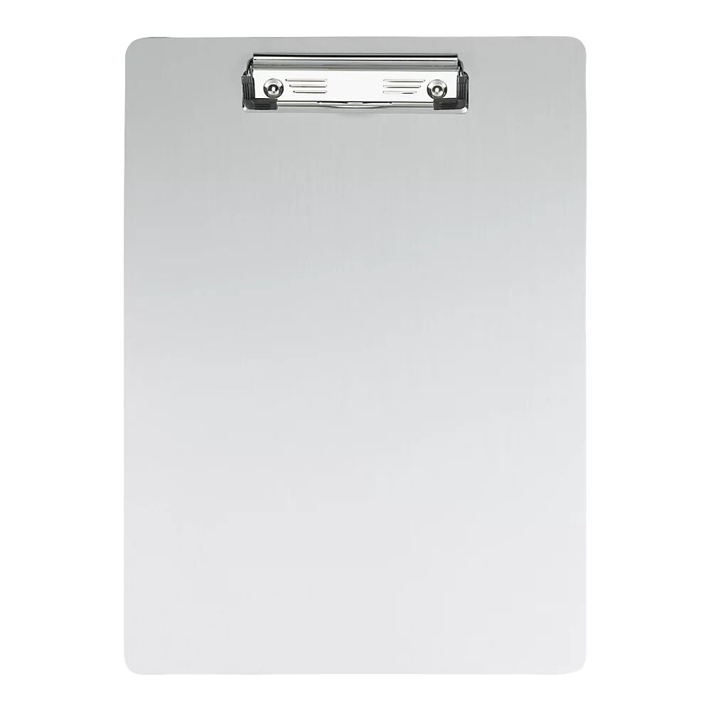 MAUL Schreibplatte, Aluminium mit Bügelklemme, VE 2 Stk LxBxT 319 x 230 x 14 mm