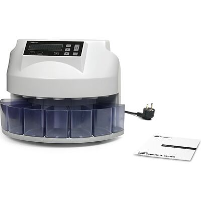 Münzzähler und -sortierer, 1250, für CHF-Münzen Safescan Münzzähler und -sortierer, 1250, für CHF-Münzen Safescan