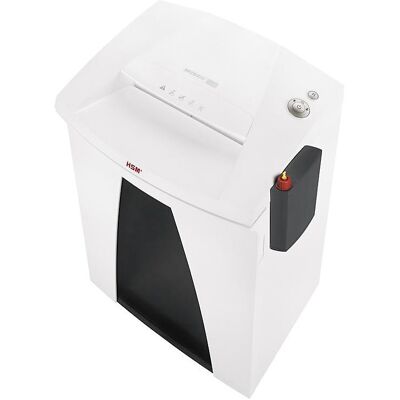 Aktenvernichter SECURIO B34, Auffangvolumen 100 l, mit Öler, Partikel, 5 Blatt HSM Aktenvernichter SECURIO B34, Auffangvolumen 100 l, mit Öler, Partikel, 5 Blatt HSM