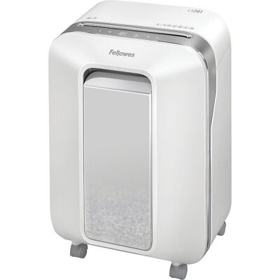 Aktenvernichter LX201, Partikel 2 x 12 mm, 11 Blatt, weiß Fellowes Aktenvernichter LX201, Partikel 2 x 12 mm, 11 Blatt, weiß Fellowes