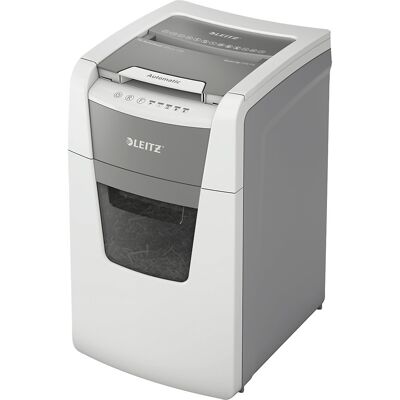 Aktenvernichter IQ Autofeed Office 150, Auffangvolumen 44 l, Partikel, 8 Blatt Leitz Aktenvernichter IQ Autofeed Office 150, Auffangvolumen 44 l, Partikel, 8 Blatt Leitz