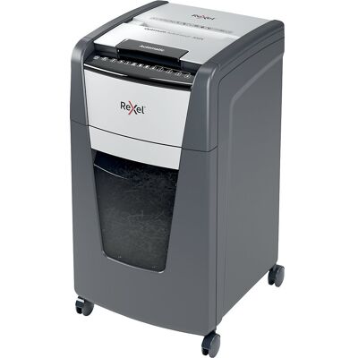 Aktenvernichter Optimum AutoFeed+ 300X, Auffangvolumen 60 l, Partikel, 10 Blatt Rexel Aktenvernichter Optimum AutoFeed+ 300X, Auffangvolumen 60 l, Partikel, 10 Blatt Rexel
