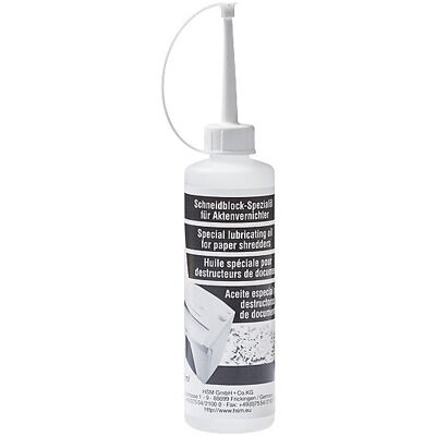 Schneidblock-Spezialöl, für Aktenvernichter, Inhalt 250 ml, ab 20 Stk HSM Schneidblock-Spezialöl, für Aktenvernichter, Inhalt 250 ml, ab 20 Stk HSM