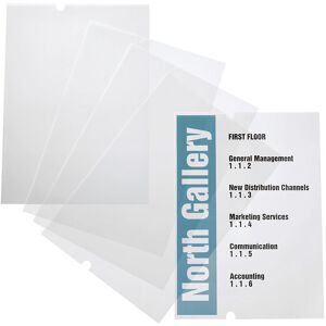 Ersatzfolien für CRYSTAL SIGN, für DIN-A3-Bodenständer, VE 20 Stk, HxB 420 x 297 mm DURABLE Ersatzfolien für CRYSTAL SIGN, für DIN-A3-Bodenständer, VE 20 Stk, HxB 420 x 297 mm DURABLE