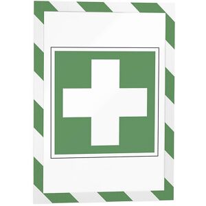 DURAFRAME® Info-Rahmen MAGNETIC SECURITY, für DIN A4, magnetisch, VE 10 Stk, Rahmen grün / weiß DURABLE DURAFRAME® Info-Rahmen MAGNETIC SECURITY, für DIN A4, magnetisch, VE 10 Stk, Rahmen grün / weiß DURABLE