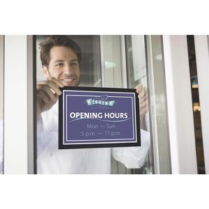 DURAFRAME® SUN Folienrahmen, klebefrei, Format A4, VE 6 Stk, schwarz DURABLE DURAFRAME® SUN Folienrahmen, klebefrei, Format A4, VE 6 Stk, schwarz DURABLE