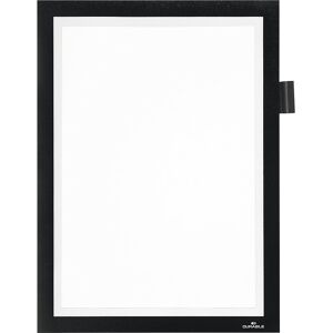 DURAFRAME® Info-Rahmen MAGNETIC NOTE A4, für direktes Beschriften, magnetisch, VE 5 Stk, Rahmen schwarz DURABLE DURAFRAME® Info-Rahmen MAGNETIC NOTE A4, für direktes Beschriften, magnetisch, VE 5 Stk, Rahmen schwarz DURABLE