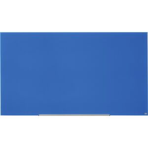 Glas-Whiteboard WIDESCREEN, rahmenlos, 85'' - BxH 1883 x 1059 mm, blau nobo Glas-Whiteboard WIDESCREEN, rahmenlos, 85'' - BxH 1883 x 1059 mm, blau nobo