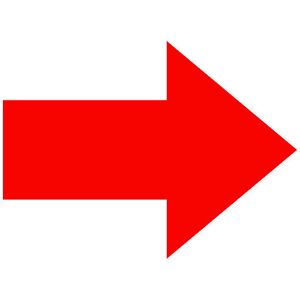 Magnetsymbol PFEIL, LxB 80 x 60 mm, VE 20 Stk, rot SMIT VISUAL Magnetsymbol PFEIL, LxB 80 x 60 mm, VE 20 Stk, rot SMIT VISUAL