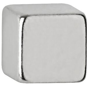 Neodym-Würfelmagnet, Höhe 5 mm, VE 100 Stk, Haftkraft 1.1 kg, hellsilber MAUL Neodym-Würfelmagnet, Höhe 5 mm, VE 100 Stk, Haftkraft 1.1 kg, hellsilber MAUL