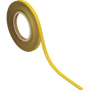Kennzeichnungsband, magnethaftend, LxB 10000 x 10 mm, VE 2 Stk, gelb MAUL Kennzeichnungsband, magnethaftend, LxB 10000 x 10 mm, VE 2 Stk, gelb MAUL