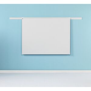 Whiteboard für Doppel-Schienensystem, Stahlblech, emailliert, BxH 1800 x 900 mm SMIT VISUAL Whiteboard für Doppel-Schienensystem, Stahlblech, emailliert, BxH 1800 x 900 mm SMIT VISUAL