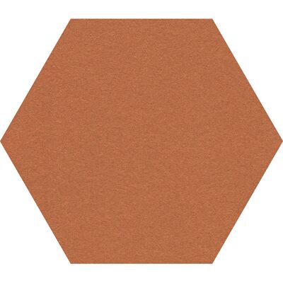 Design-Pinnwand sechseckig, Kork, BxH 600 x 600 mm, cognac Chameleon Design-Pinnwand sechseckig, Kork, BxH 600 x 600 mm, cognac Chameleon