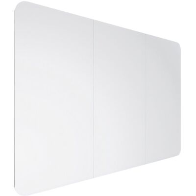 Design-XXL-Whiteboard VisuWall Curve, Stahlblech, emailliert, BxH 4900 x 1980 mm, weiß Chameleon Design-XXL-Whiteboard VisuWall Curve, Stahlblech, emailliert, BxH 4900 x 1980 mm, weiß Chameleon