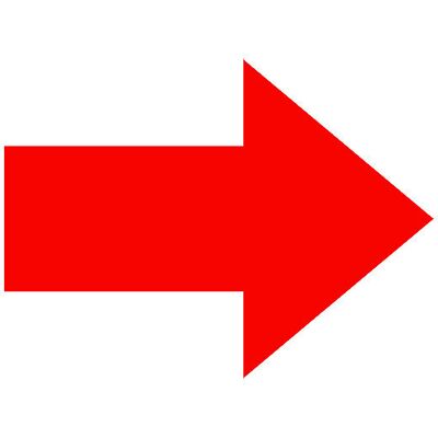Magnetsymbol PFEIL, LxB 80 x 60 mm, VE 20 Stk, rot SMIT VISUAL Magnetsymbol PFEIL, LxB 80 x 60 mm, VE 20 Stk, rot SMIT VISUAL
