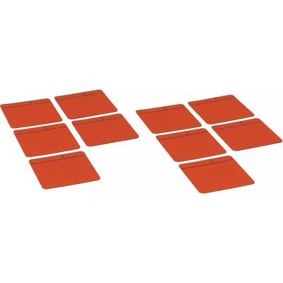 Haftnotizen, magnetisch, LxB 75 x 75 mm, VE 10 Stk, rot SMIT VISUAL Haftnotizen, magnetisch, LxB 75 x 75 mm, VE 10 Stk, rot SMIT VISUAL