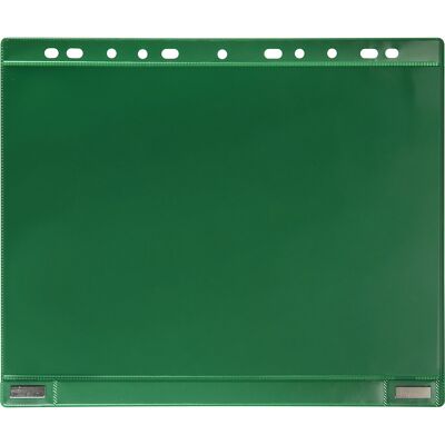 Magnetische Sichttasche mit Abheftrand, magnetisch, DIN A4, VE 5 Stk, grün Tarifold Magnetische Sichttasche mit Abheftrand, magnetisch, DIN A4, VE 5 Stk, grün Tarifold