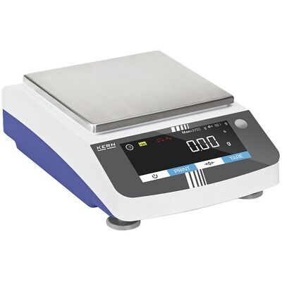 Präzisionswaage PDT, Wägebereich bis 2,2 kg, Ablesbarkeit 1 g, Wägeplatte 185 x 185 mm KERN Präzisionswaage PDT, Wägebereich bis 2,2 kg, Ablesbarkeit 1 g, Wägeplatte 185 x 185 mm KERN