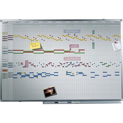 Jahresplaner Professional, 12 Monate, 5-Tage-Woche, BxH 1500 x 1000 mm Legamaster Jahresplaner Professional, 12 Monate, 5-Tage-Woche, BxH 1500 x 1000 mm Legamaster
