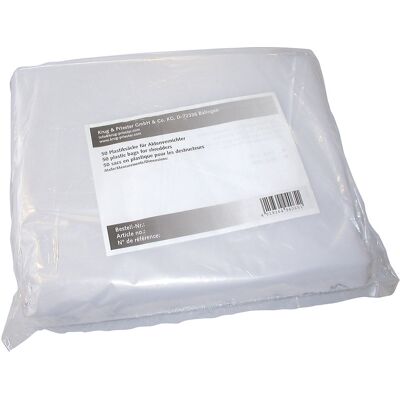 PE-Auffangbeutel, für Aktenvernichter mit Auffangvolumen 75 - 120 l, VE 50 Stk IDEAL PE-Auffangbeutel, für Aktenvernichter mit Auffangvolumen 75 - 120 l, VE 50 Stk IDEAL