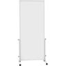 MAUL Whiteboard MAUL®solid easy2move, mobil, HxT 1965 x 640 mm, weiß, Tafel-HxB 1800 x 750 mm