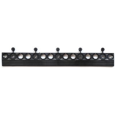 Randleiste für YOGA GRIP ULTRA, Ausführung männlich, VE 4 Stk, schwarz Miltex Randleiste für YOGA GRIP ULTRA, Ausführung männlich, VE 4 Stk, schwarz Miltex