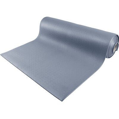 Arbeitsplatzmatte Yoga Meter Super, grau, Zuschnittmaße, lfd. m x B 900 mm, max. 18,3 m Miltex Arbeitsplatzmatte Yoga Meter Super, grau, Zuschnittmaße, lfd. m x B 900 mm, max. 18,3 m Miltex