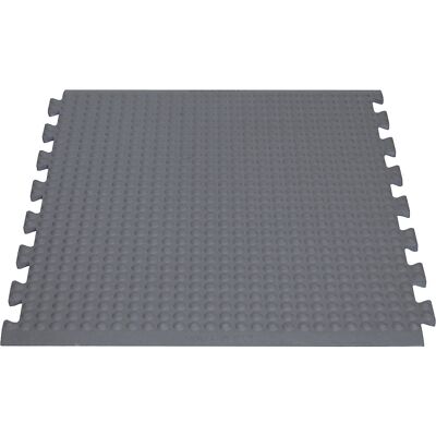 Anti-Ermüdungsmatte Yoga Flex Basic, grau, LxB 700 x 800 mm, Mittelstück Miltex Anti-Ermüdungsmatte Yoga Flex Basic, grau, LxB 700 x 800 mm, Mittelstück Miltex