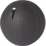 VLUV VEGA Sitzball, veganes Kunstleder, 700 - 750 mm, schwarz