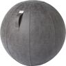 VLUV VEGA Sitzball, veganes Kunstleder, 700 - 750 mm, dunkelgrau