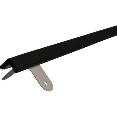 Knuffi® Eckschutz mit Montageschiene, Typ E, 1-m-Stück, schwarz SHG Knuffi® Eckschutz mit Montageschiene, Typ E, 1-m-Stück, schwarz SHG
