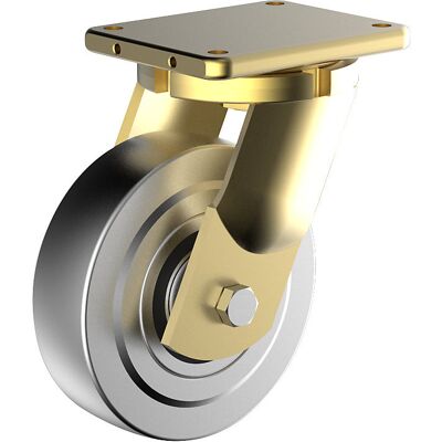 Stahlreifen, Rad-Ø x Breite 125 x 55 mm, Lenkrolle Wicke Stahlreifen, Rad-Ø x Breite 125 x 55 mm, Lenkrolle Wicke