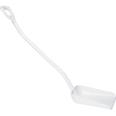 Schaufel, ergonomisch und lebensmittelecht, Gesamtlänge 1310 mm, weiß Vikan Schaufel, ergonomisch und lebensmittelecht, Gesamtlänge 1310 mm, weiß Vikan