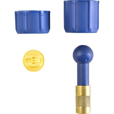 Düsensatz, für Lösungsmittel, Messing/blau/gelb, ab 8 Stk PRESSOL Düsensatz, für Lösungsmittel, Messing/blau/gelb, ab 8 Stk PRESSOL