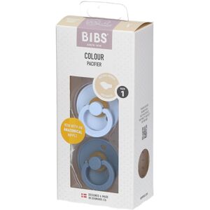 Infinity Bibs Anatomisch geformter Sauger Petrol-Blau 0-6 Monate 2 ct