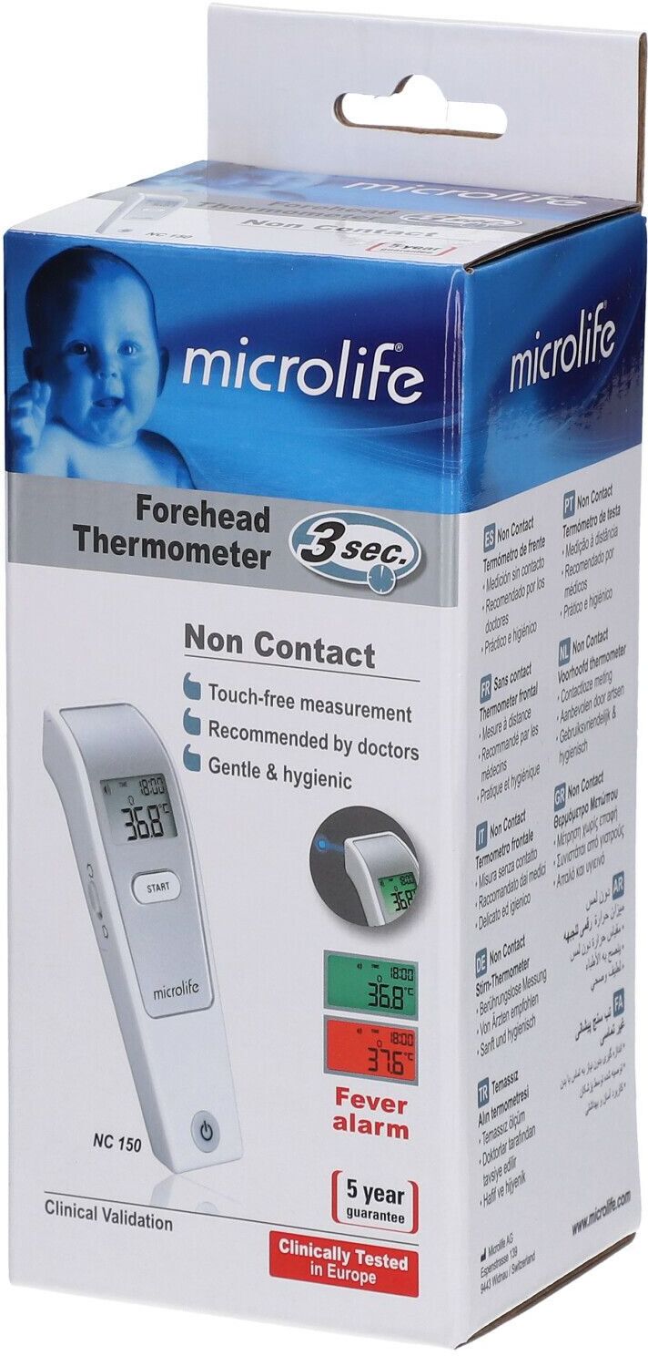 OTC SOLUTIONS microlife® NC 150 kontaktloses Fieberthermometer