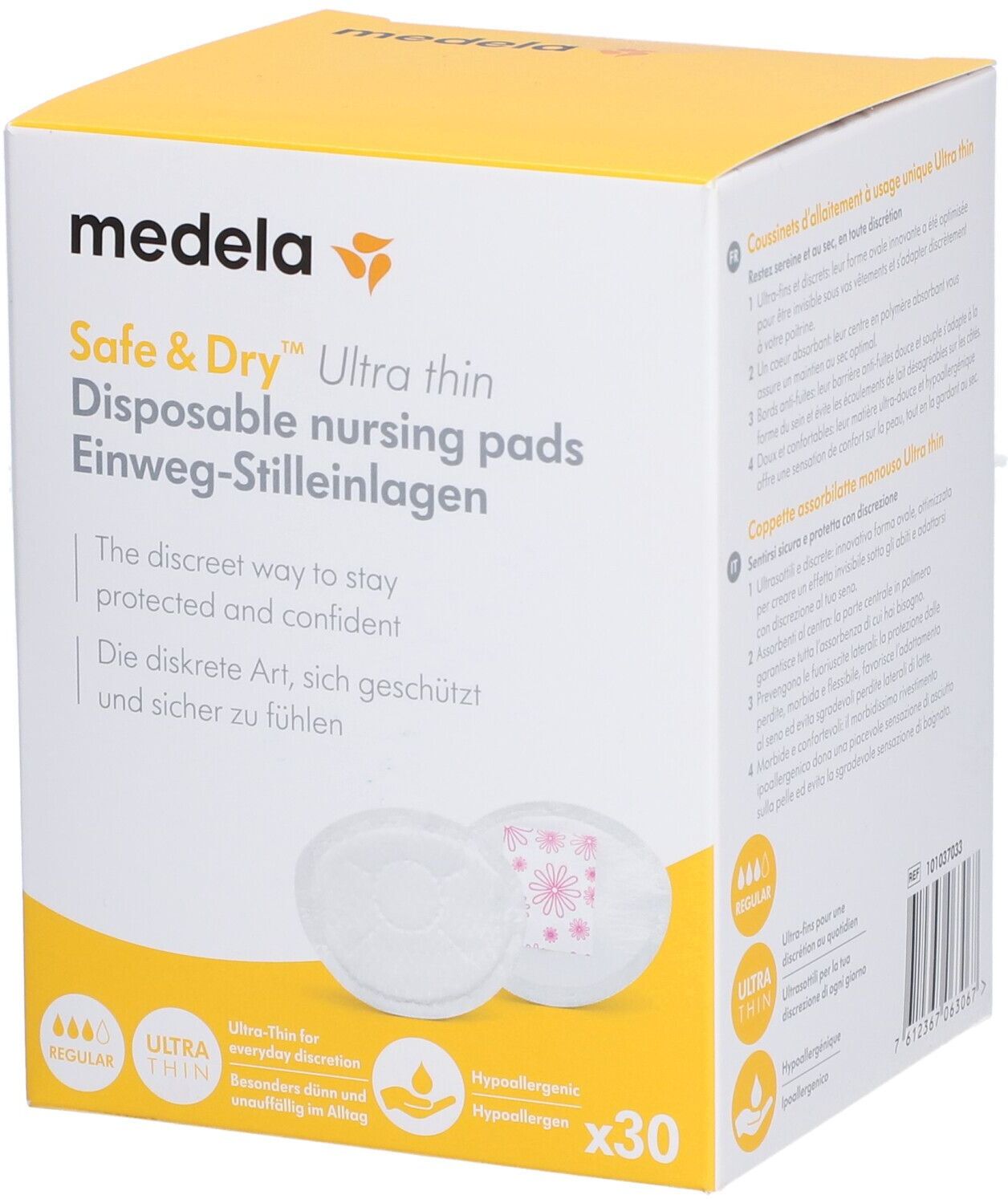 MEDELA BENELUX medela Einweg-Stilleinlagen Ultra thin Safe & Dry™