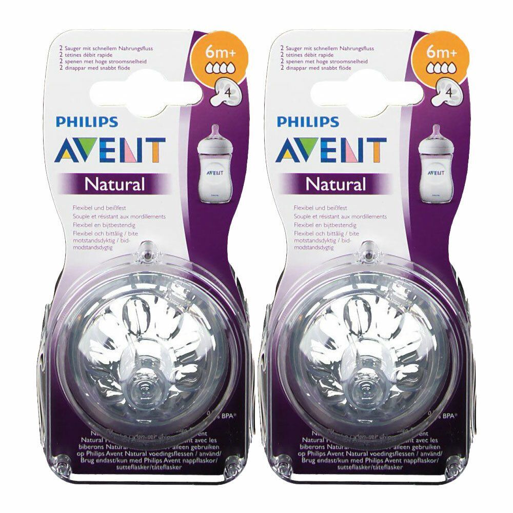 Bomedys NV Philips Avent Natural Sauger ab 6 Monaten