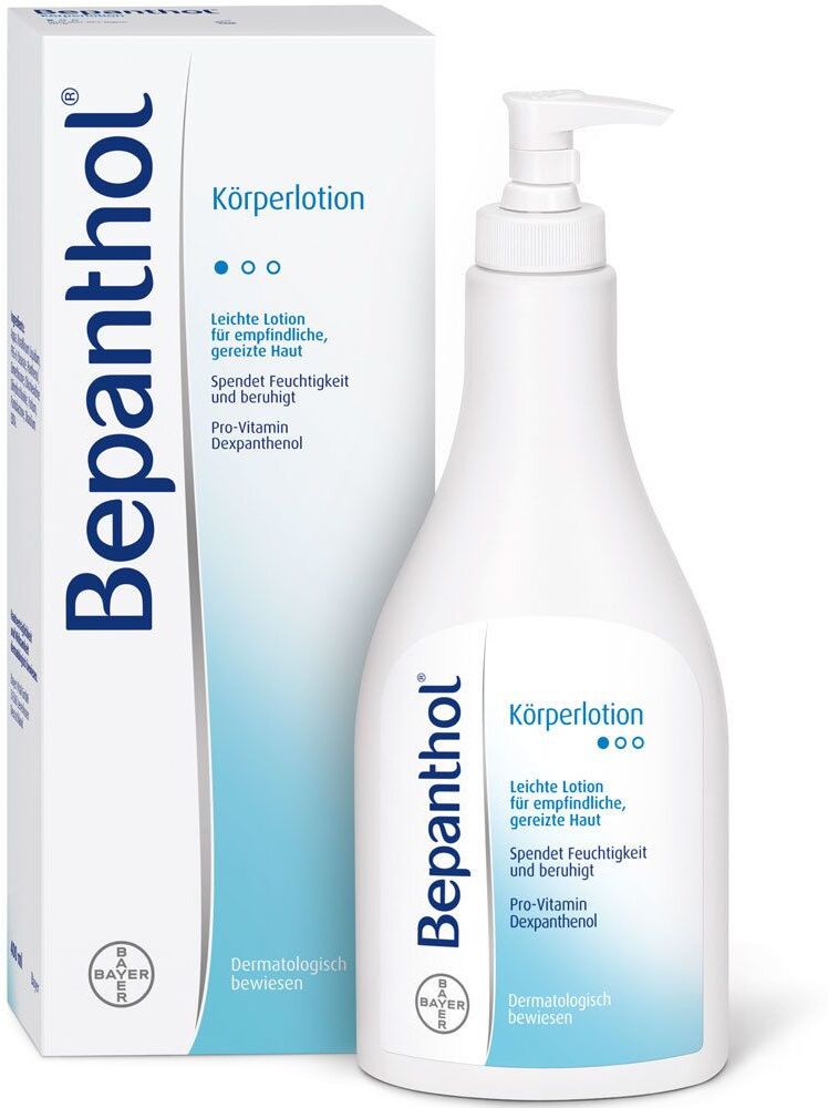 Bepanthol® Körperlotion für empfindliche Haut Pumpspender