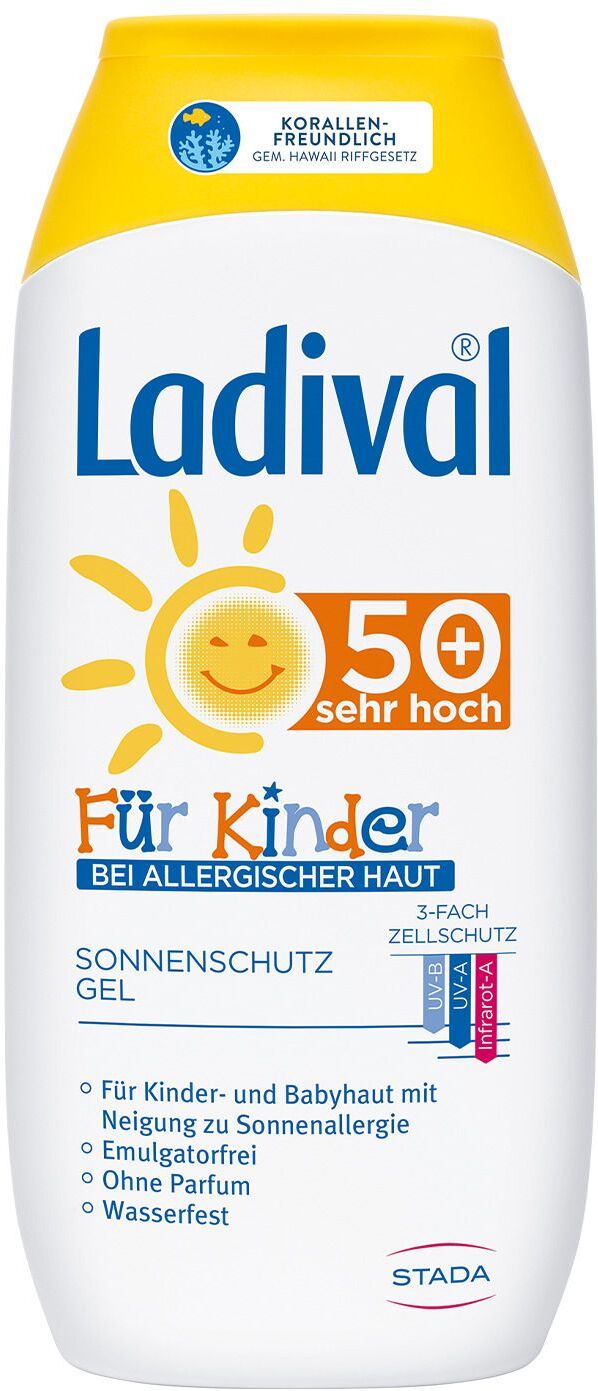 Ladival® Kinder Sonnenschutz Gel bei allergischer Haut LSF 50+