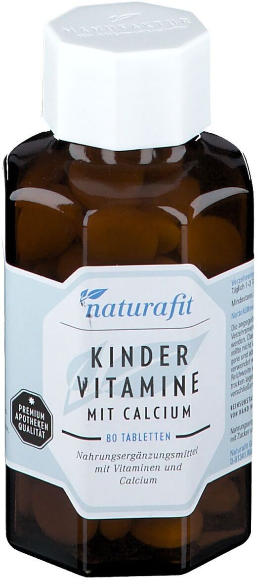 naturafit® Kindervitamine mit Calcium