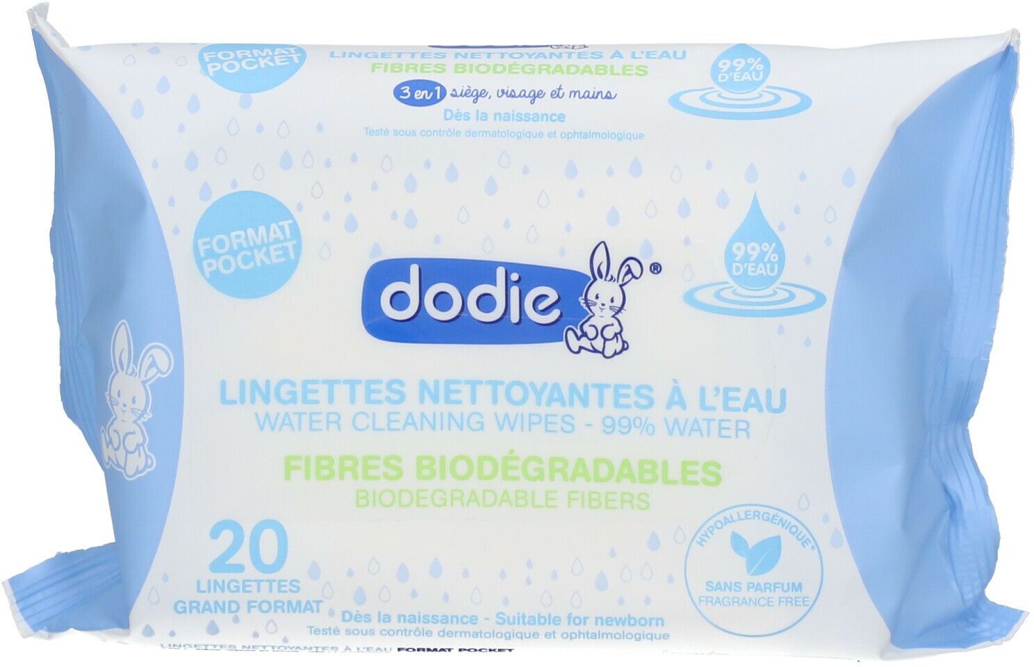 POLIVE ALLOGA FRANCE dodie® Baby Feuchttücher