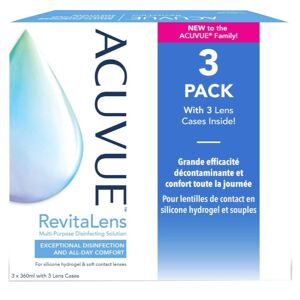 Acuvue™ RevitaLens Trio + 3 Lense Cases 1.08 l
