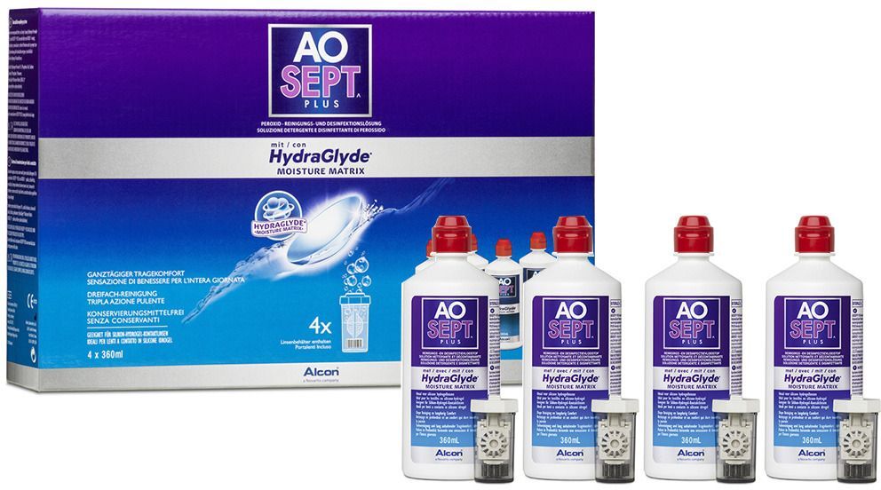 Aosept® Plus mit HydraGlyde®