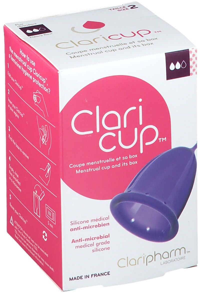 CF PHARMA Clari cup™ Menstruationstasse Gr. 2