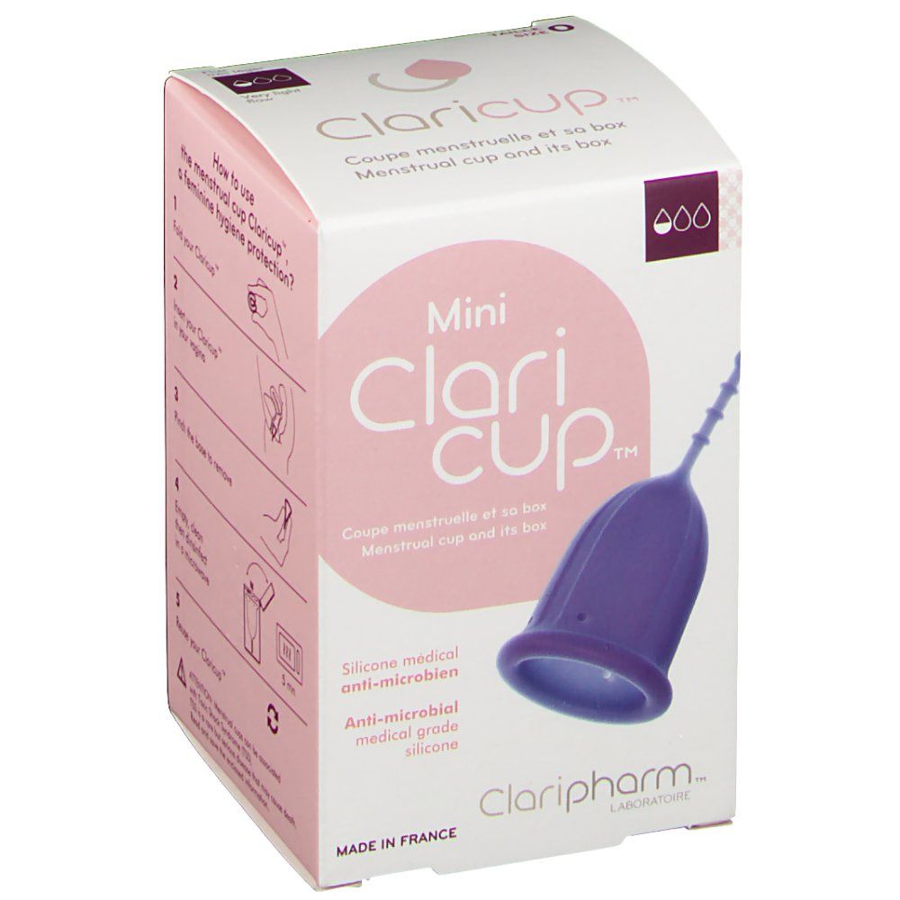 CF PHARMA Clari cup™ Menstruationstasse Gr. 0