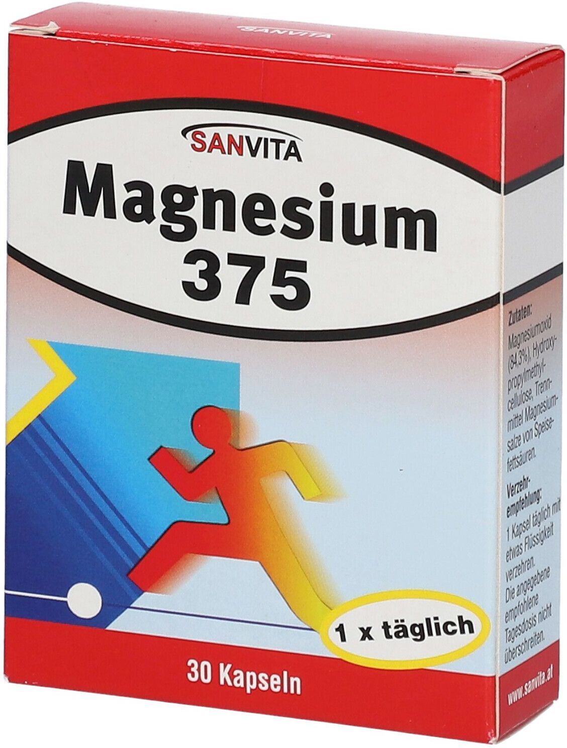 SANAMED GMBH Sanvita Magnesium 375