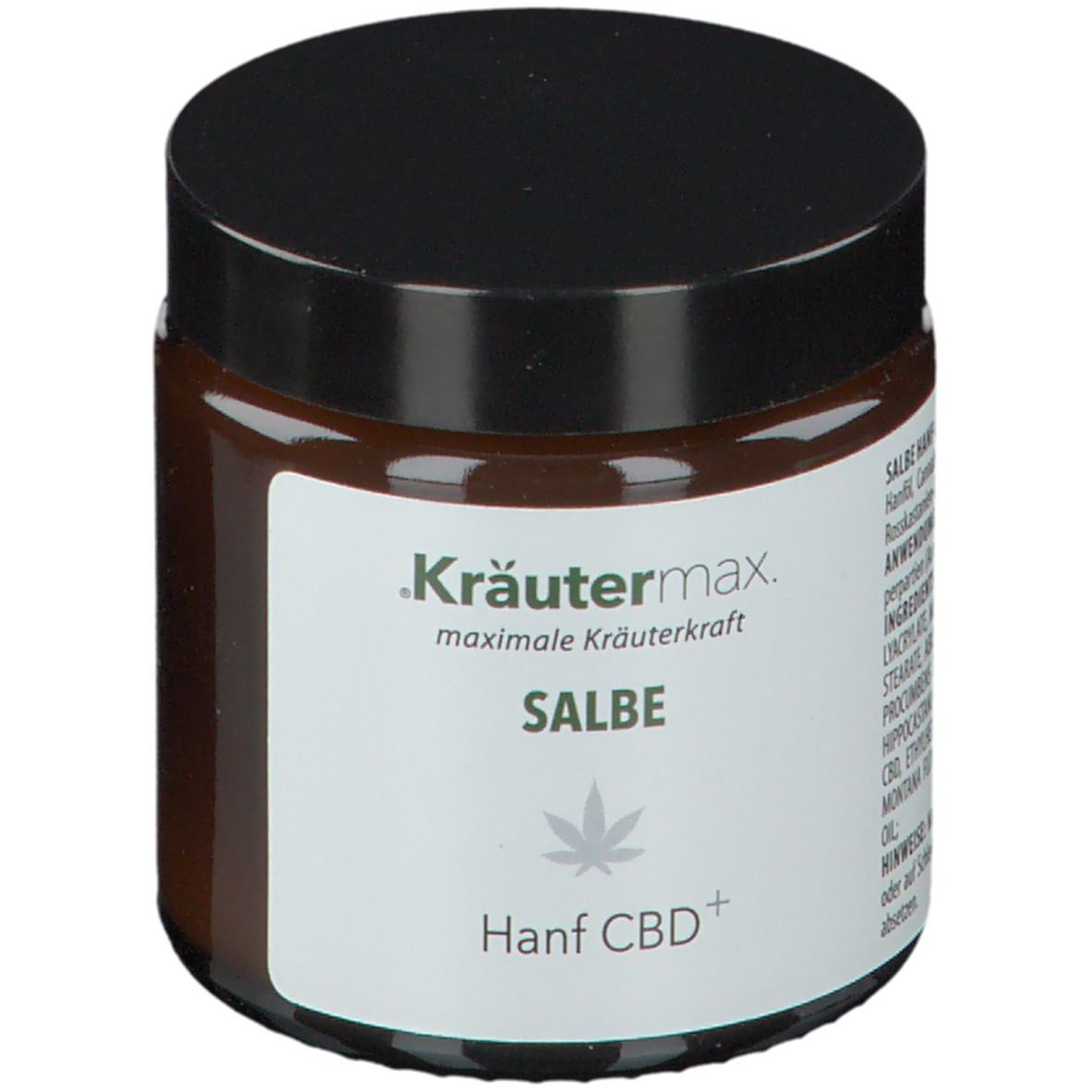 KRAEUTERMAX GMBH & CO KG Kräutermax® Hanf Cbd+ Salbe